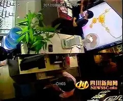 四川广元市区一珠宝店遭2名持枪劫匪抢劫