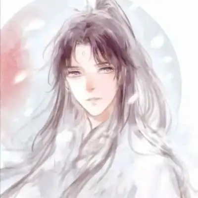 唐崎夜雨手绘古风自截唯美男头
