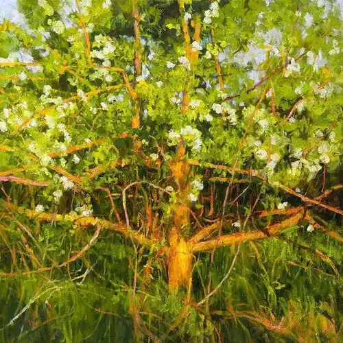 这油画风景的光影和质感都太棒了,喜欢︱彼得菲奥雷的绘画作品
