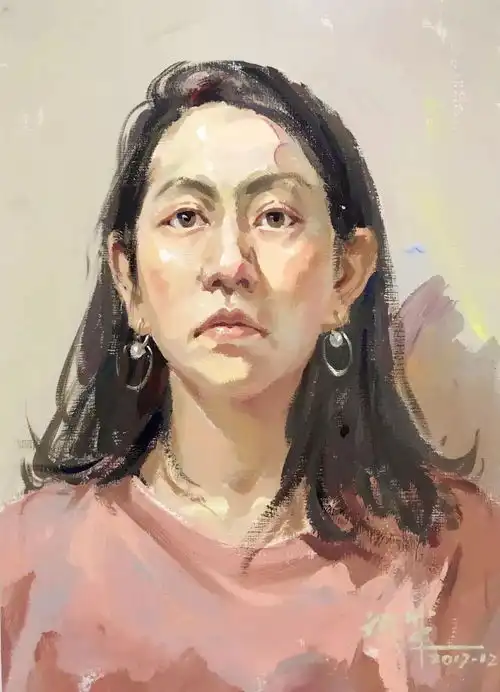 从美考教学色彩静物到色彩头像的转变