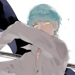 插画动漫二次元男生头像
