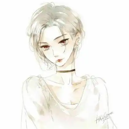 闺蜜2人头像唯美小清新卡通,我的生活依然有你的陪伴
