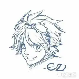 盖伦的简笔画
