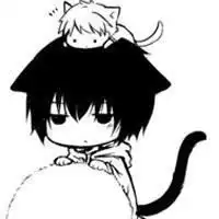 求黑白漫画头像男简单一点的就像这个
