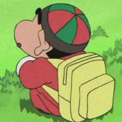 蜡笔小新头像高清男生版只想当个好男神
