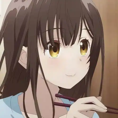 动漫女头剃须,然后捡到女高中生沙优无水印女生头像
