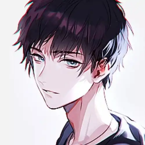 动漫男生头像你是我遥不可及的快乐
