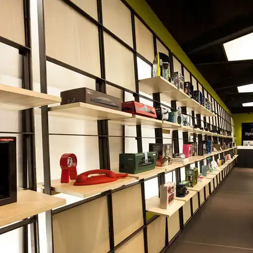 电子产品店面装修效果图数码店装修设计
