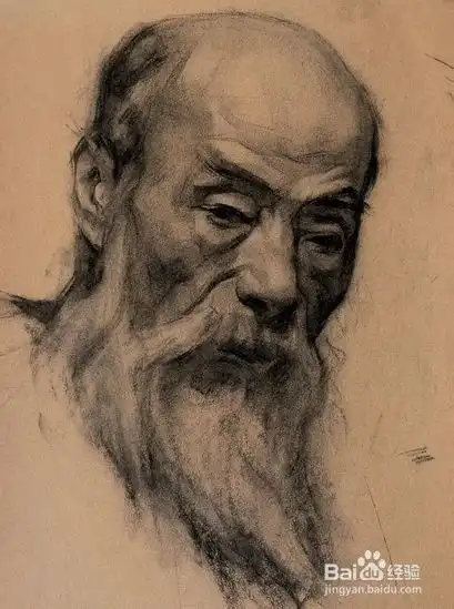 素描头像考试前的准备和考试要领
