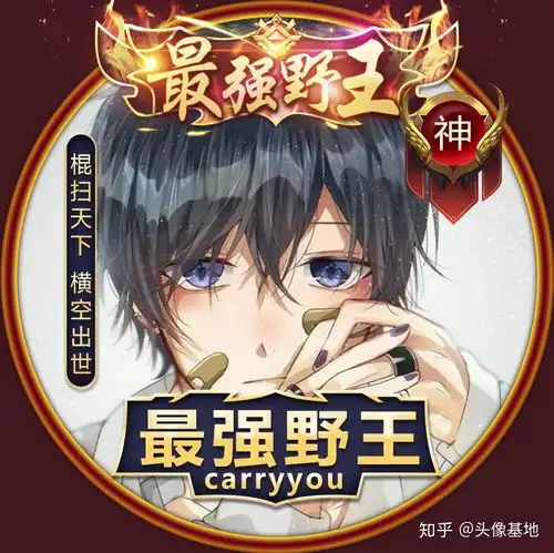 王者荣耀头像最强野王超神头像
