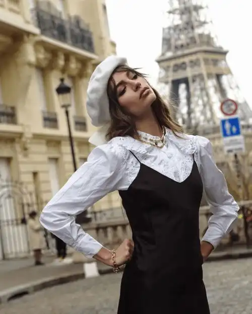 黑白配才是秋冬万金油
