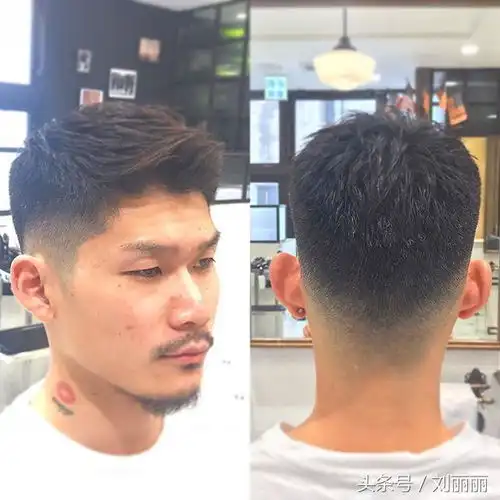 今秋男士发型流行高渐变,想帅就选它
