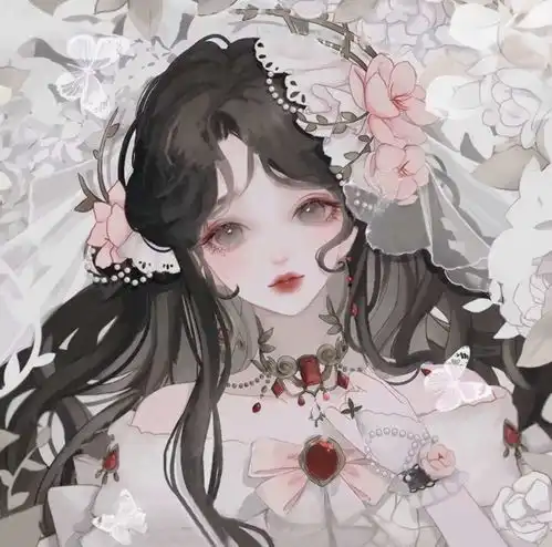 动漫女头鲜花早已开满了墙,希望你是我的如愿以偿
