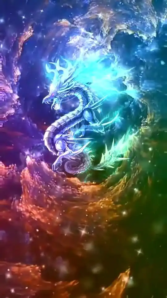 精美动态龙壁纸
