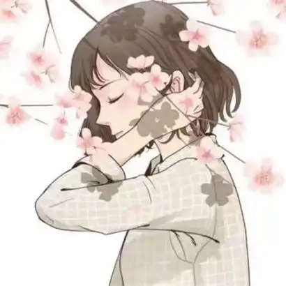 二次元呆萌卡通头像,全部是手绘系的女孩子
