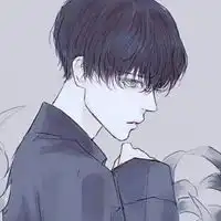 qq黑白头像动漫冷酷男生qq黑白头像
