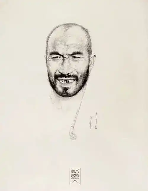 造型能力,观察能力,表现能力100张素描头像精选
