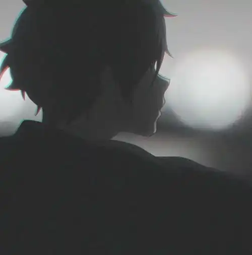 动漫头像微丧二次元男生头像
