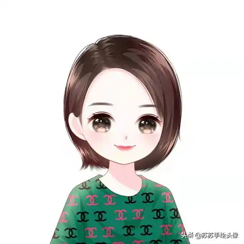 女生的所有发型图卡通今日头条
