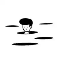 简约图案头像黑白微信头像图片大全
