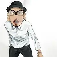 黑白画有创意简单人物图片微信头像图片大全
