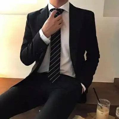 西装男头像不露头绅士成熟正装男头像
