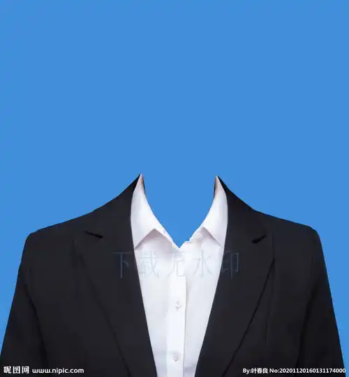 证件照正装女款图片
