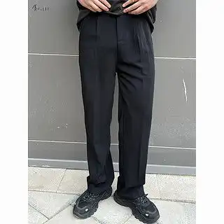 伤感黑色男头像高级感西裤