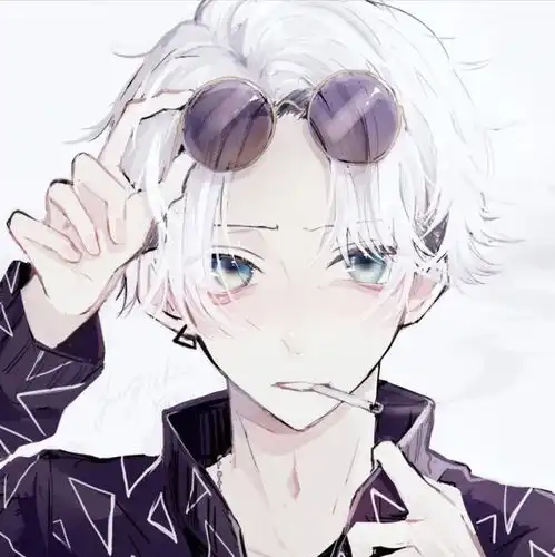 动漫男头月亮不会因为一颗星星的缺席而隐匿于黑暗
