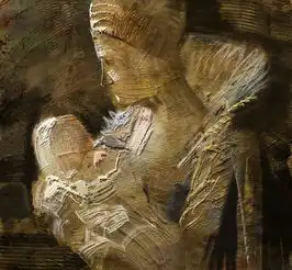 古典油画风格插画练习附过程图
