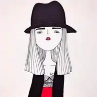 动漫冷酷帅气女生头像戴帽子微信头像图片大全
