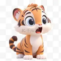 卡通老虎可爱图片卡通老虎可爱图片素材免费下载千库网
