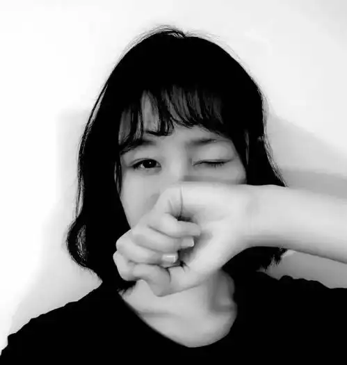 黑白情侣头像