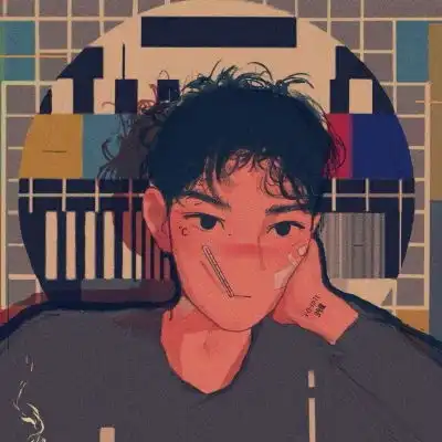 动漫男生帅气手绘头像
