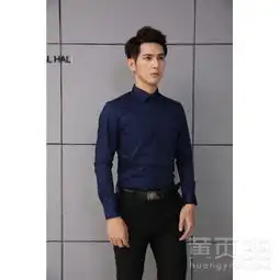 新款男长袖衬衣商务正装新款韩版修身职业衬衫职业装