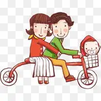 三口之家素材图片免费下载高清装饰图案png千库网图片编号1667175
