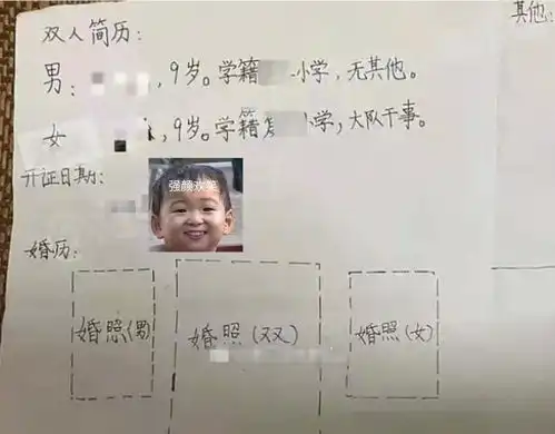 小学生书包翻出结婚证,女儿直言已经三婚,家长不淡定了
