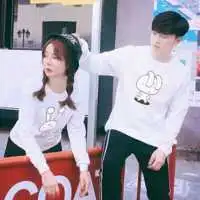 唯美清爽真人情头头像
