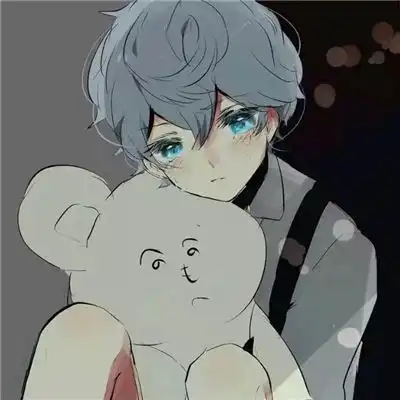 个性搞怪二次元男生头像二次元男生qq动漫头像
