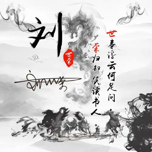 微信头像姓氏头像,3d立体商务连笔签名头像,留下你的名字
