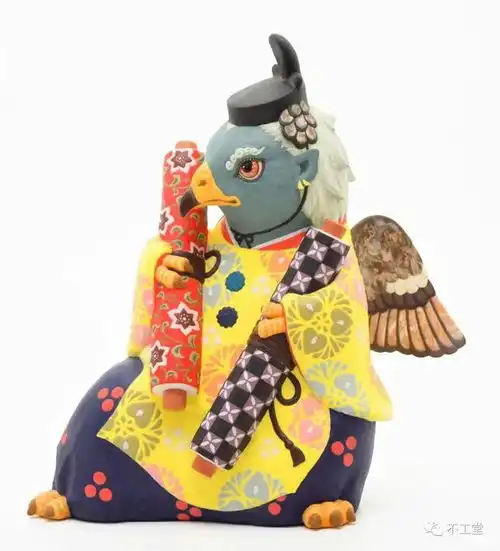 悦赏日本风格陶瓷玩偶
