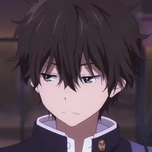 动漫男头折木奉太郎
