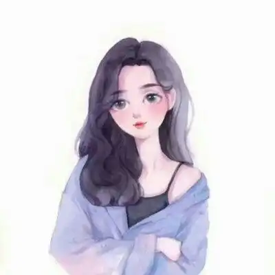 粉色系小仙女头像卡通
