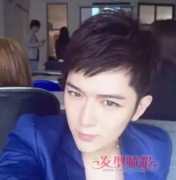 男生后面头发拉直效果图男生头发拉直发型师姐
