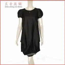 香云纱连衣裙图片
