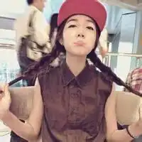 女生头像辫子正脸微信头像图片大全

