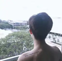 有谁知道这个图片里的纹身吗知道的能把英文句子和翻译都发给我吗