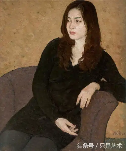 央美院长靳尚谊油画作品赏析
