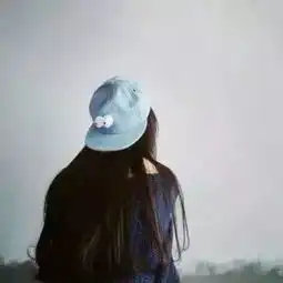超好看的男女生背影头像
