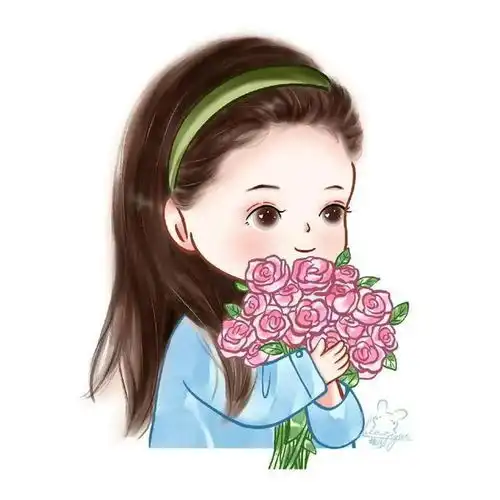 刘亦菲捧花头像
